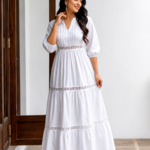 Long White Frock
